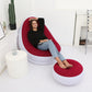 Inflatable Lounge Chair and Footrest Set