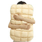 Fluffy Pillow Breathable Cute Pineapple Puff Pillow for Bedroom Sofa