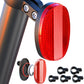 2Pcs Airtag Bicycle Mount Hidden Bike Reflector Taillight Mount For Airtag Positioning System Tracker