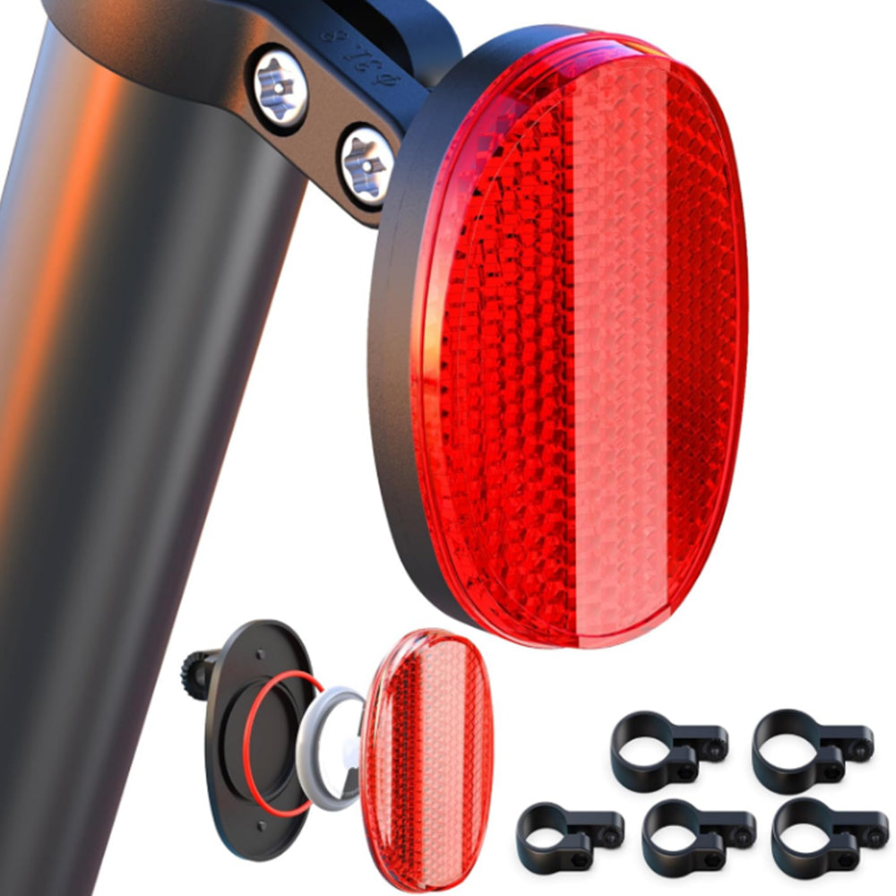 2Pcs Airtag Bicycle Mount Hidden Bike Reflector Taillight Mount For Airtag Positioning System Tracker