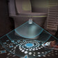 2Pcs Toilet Night Light with Star Projector Motion Sensor Activated LED Lamp