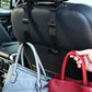 4Pcs Vehicle Headrest Hook Adjustable Multi Functional Cargo Hook for Most Cars