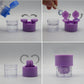 Manual Contact Lens Cleaner Washer and Contact Lens Storage Case with Mirror