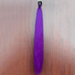 2PCS Purple Ponytail Extension With Elastic Tie Straight Sleek Wrap Around Braid