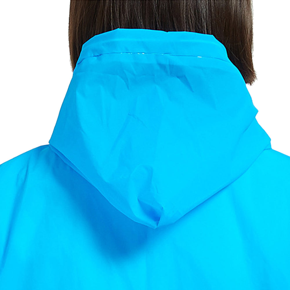 EVA Reusable Unisex Waterproof Hooded Raincoat