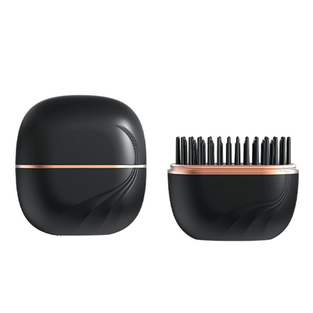 Mini Hair Straightener Rechargeable Wireless Portable Hair Comb for Women