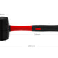 8oz Rubber Mallet Hammer Fiberglass Handle for Flooring Tent Stakes Woodworking