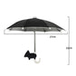 Mini Adjustable Sun Shade Phone Umbrella with Suction Cup Stand