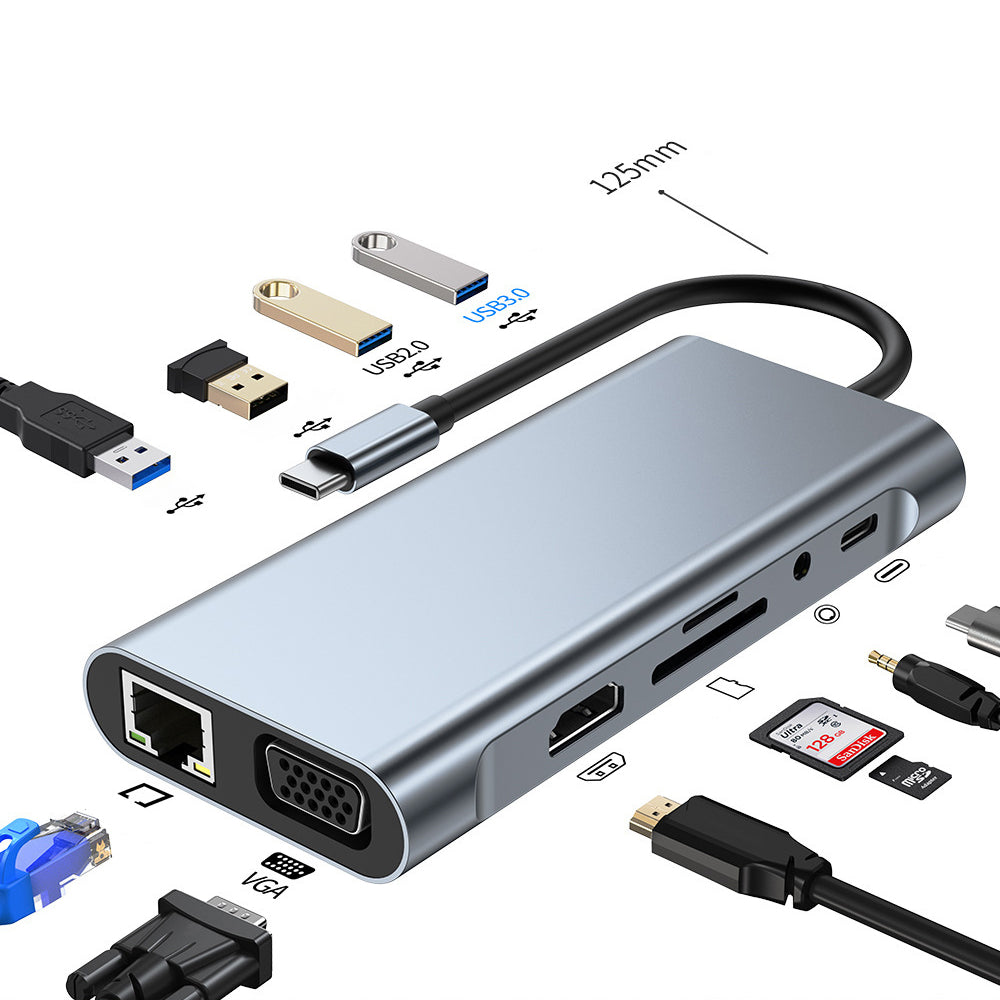 11-in-1 Multi-Interface Docking Station