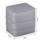 3 Layer Ultra Space Saving Self Compression Organizer Heavy Duty Moving Storage Bag