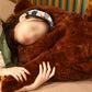 Giant Brown Bear Stuffed Animal for Adults Stress Relief Anti-Anxiety Cuddly Bear Toy