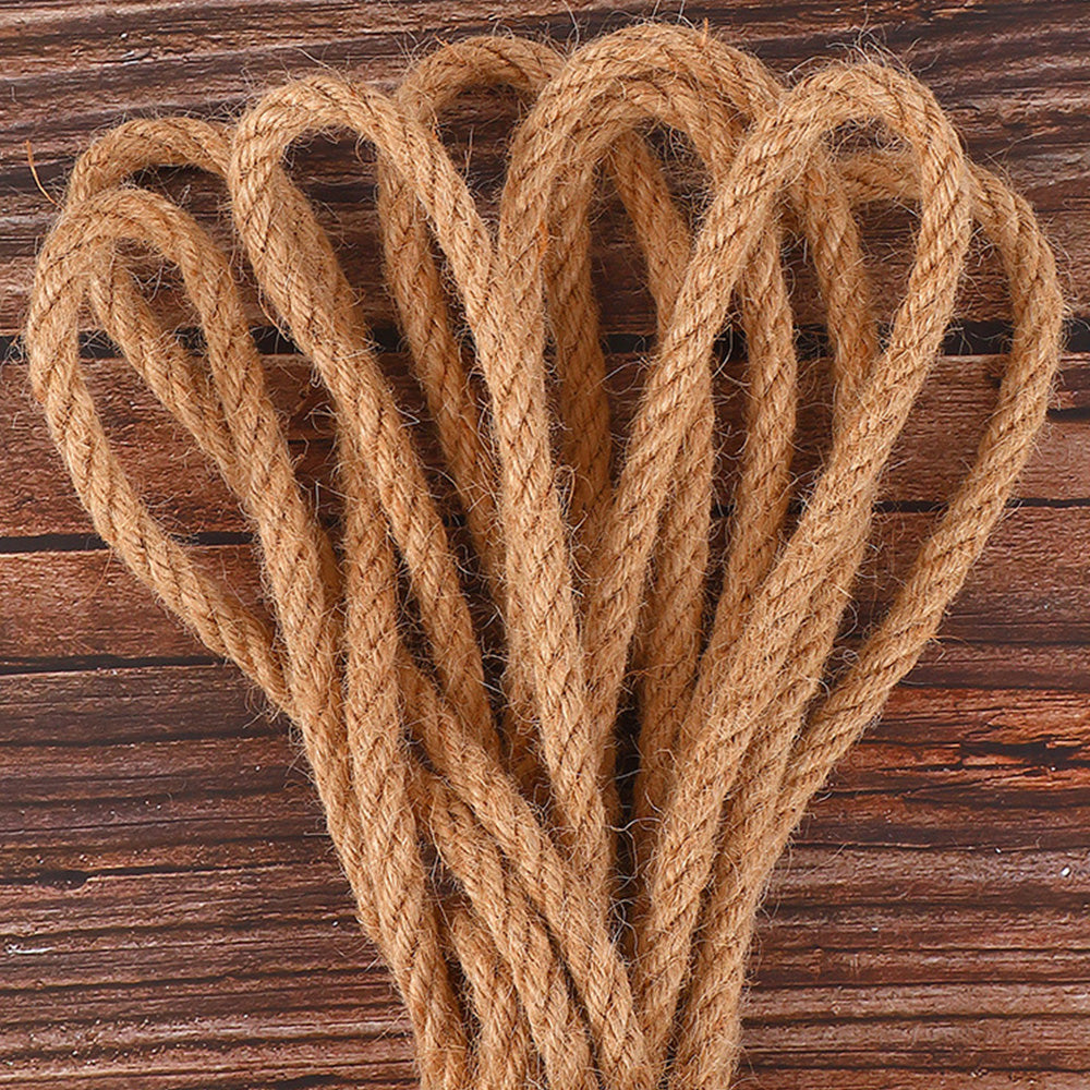 Natural Jute Twine String for Crafting Gardening Gift Wrapping Macrame DIY Home Decor