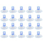 20Pcs 40mm Suction Cups Caps Suckers Tile Glass Hanger Pads