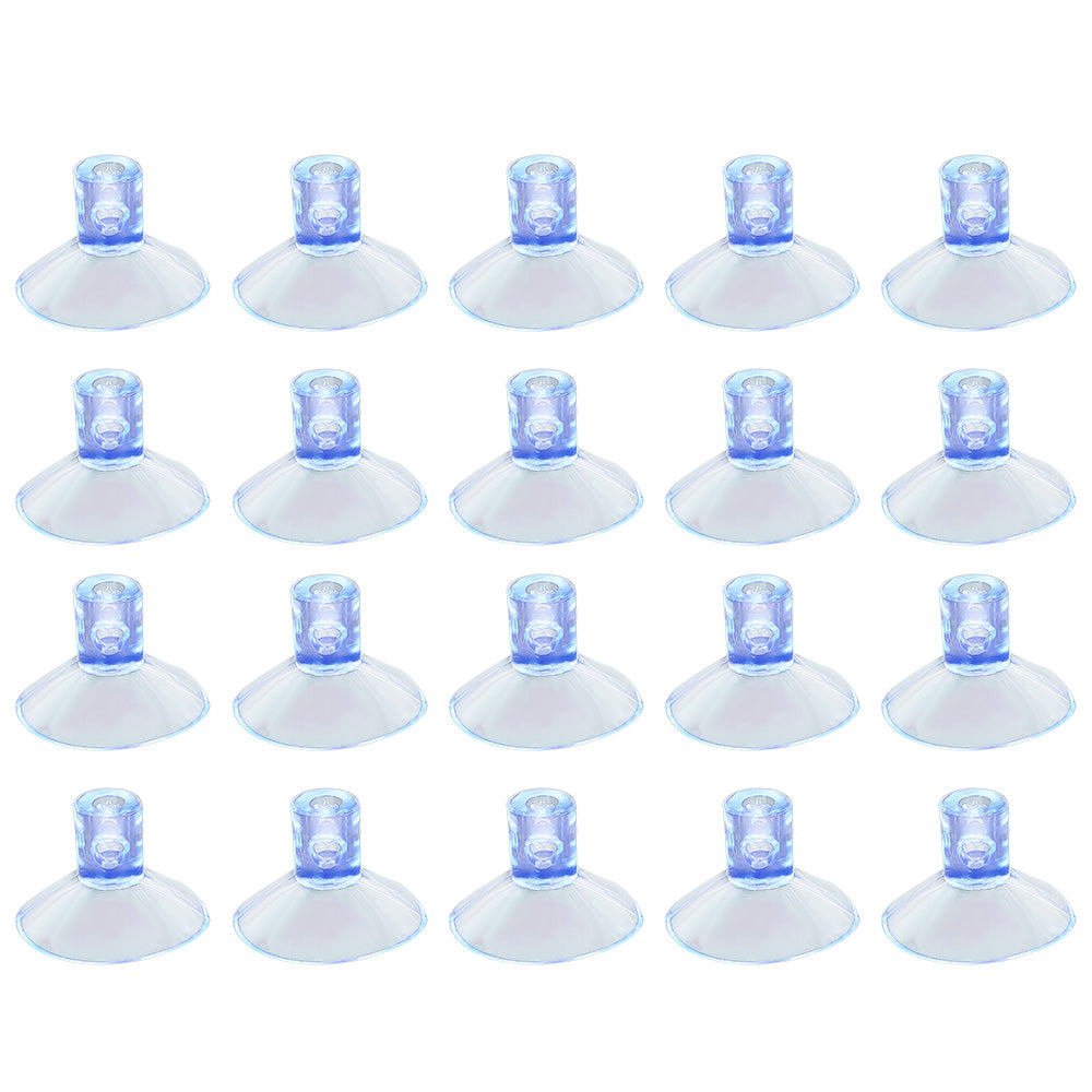 20Pcs 40mm Suction Cups Caps Suckers Tile Glass Hanger Pads