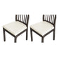 2Pcs Waterproof  PU Leather Stretch Seat Cushion Cover