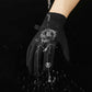 Winter Gloves Waterproof Touchscreen Thermal Ski Gloves for Skiing Running Driving-Black
