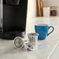2 PCS Stainless Steel Coffee Filter Pods Compatible With Keurig 1.0 2.0 Reusable K Cups