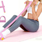 6 Tube Foot Pedal Resistance Band Body Stretch Pull Rope Fitness Exercise Rope