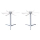 2Pcs Detachable Noodle Pasta Drying Rack
