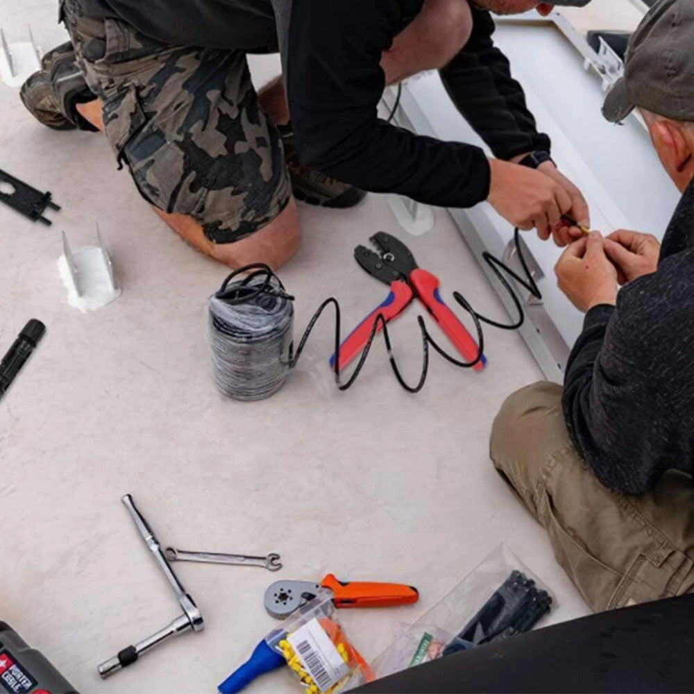 MC4 Solar Crimper Tool Kit With Connector Wrenches