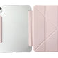 Anti-Bending PC Tablet Case with Multi-Angle Stand Pencil Holder for iPad
