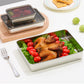 Stainless Steel Airtight Food Storage Container with Lid for Refrigerator