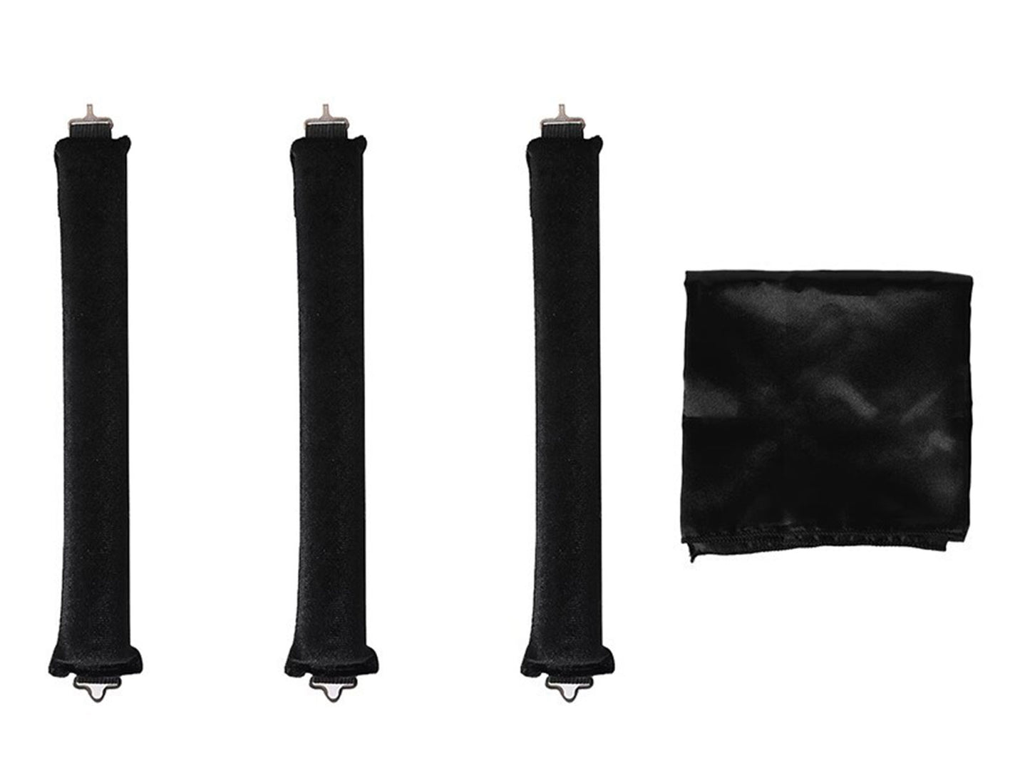 3Pcs Heatless Curling Rod Headband No Heat Wave Hair Curlers Sleep Overnight Set