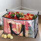 8Pcs 69x35x38CM Oversized Moving Bag with Reinforced Handles Transparent Heavy-Duty Storage Tote