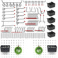 Pegboard Hooks Assortment Set 114 Pcs for Tool Organization