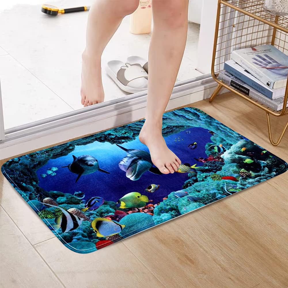 3Pcs Non-Slip Rug Bath Mat Bathroom Contour Toilet Seat Lid Cover Set