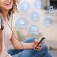 MP3 Player with Bluetooth 5.4 Portable Digital Lossless Music MP3 MP4 Player