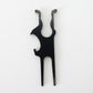 Golf Multi-Tool with Cigar Holder Ball Marker Divot Tool annd Bottle Opener