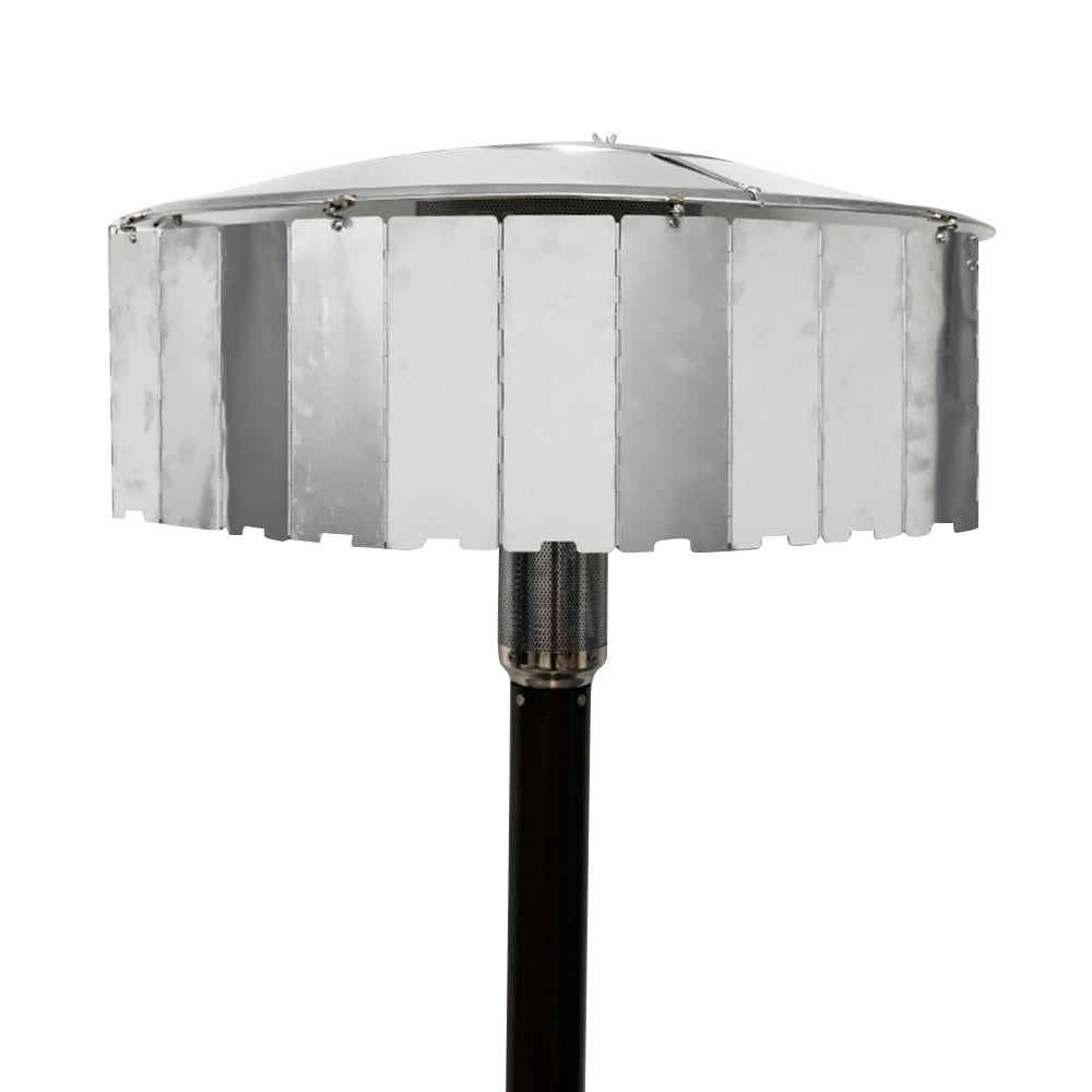 Folding Aluminum Windshield for Gas Cooker Stove Patio Heater