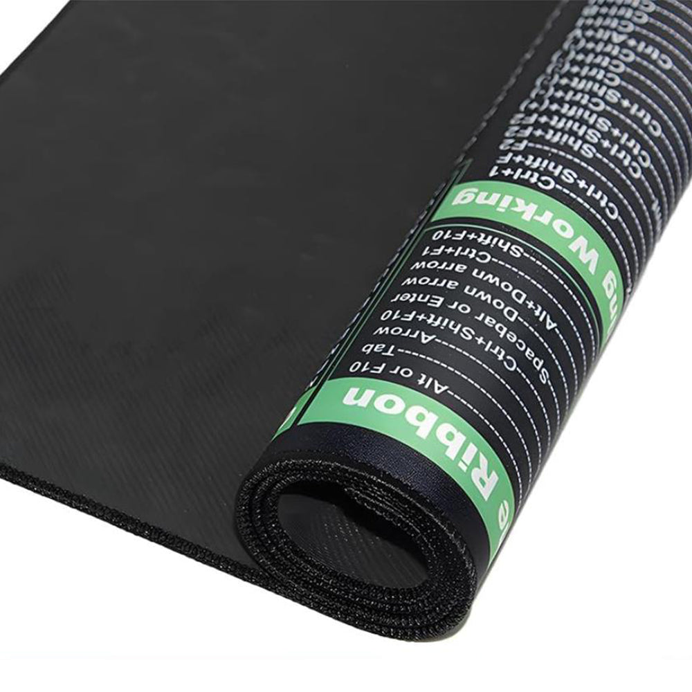 2Pcs Excel Shortcuts Office Mouse Pad Keyboard Mat