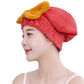2Pcs Super Absorbent Wet Hair Fast Drying Towel Cap