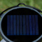 Solar Lantern with Tripod Flickering Flame Solar Outdoor Lights 4 Lighting Modes