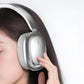 Wireless Bluetooth Headphones Lightweight Clear Over Ear Bluetooth Headsets for Phone PC