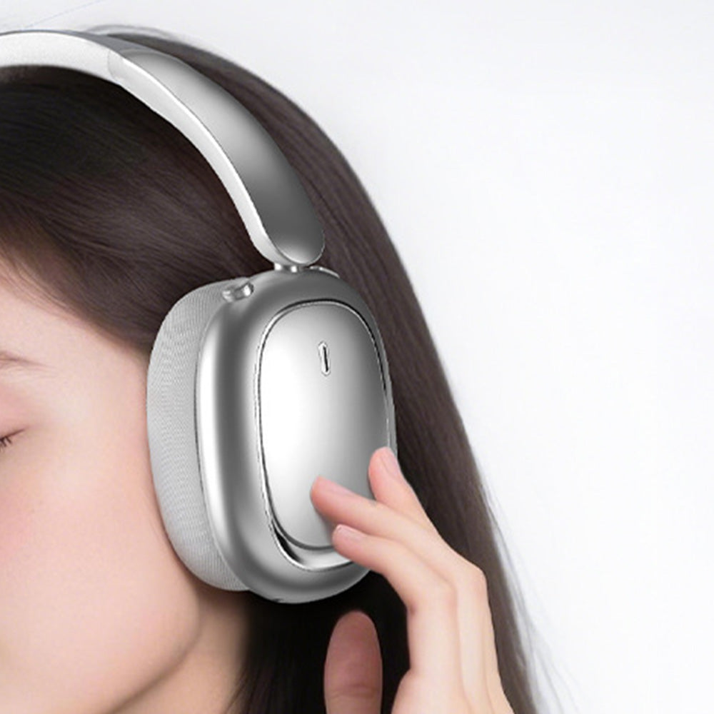 Wireless Bluetooth Headphones Lightweight Clear Over Ear Bluetooth Headsets for Phone PC