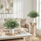130Pcs Artificial Eucalyptus Leaves Bundle 5 Types for Vase Wedding DIY Home Decor