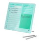 Thick Acrylic Dry Erase Board for Desk Planner with Stand