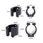 40 PCS Fishing Pole Rod Holder Clips Wall Mounted Rod Rack for Pool Cue