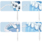 Cordless Water Dental Flosser For Teeth Electric Teeth Cleaner With 4 Replaceable Jet Tips