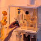 Transparent Storage Box Perfume Display Stand Dust Proof Cosmetics Display Case