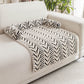 Thick Plush Non Slip Pet Mat for Sofa Chair Window Seat-Black