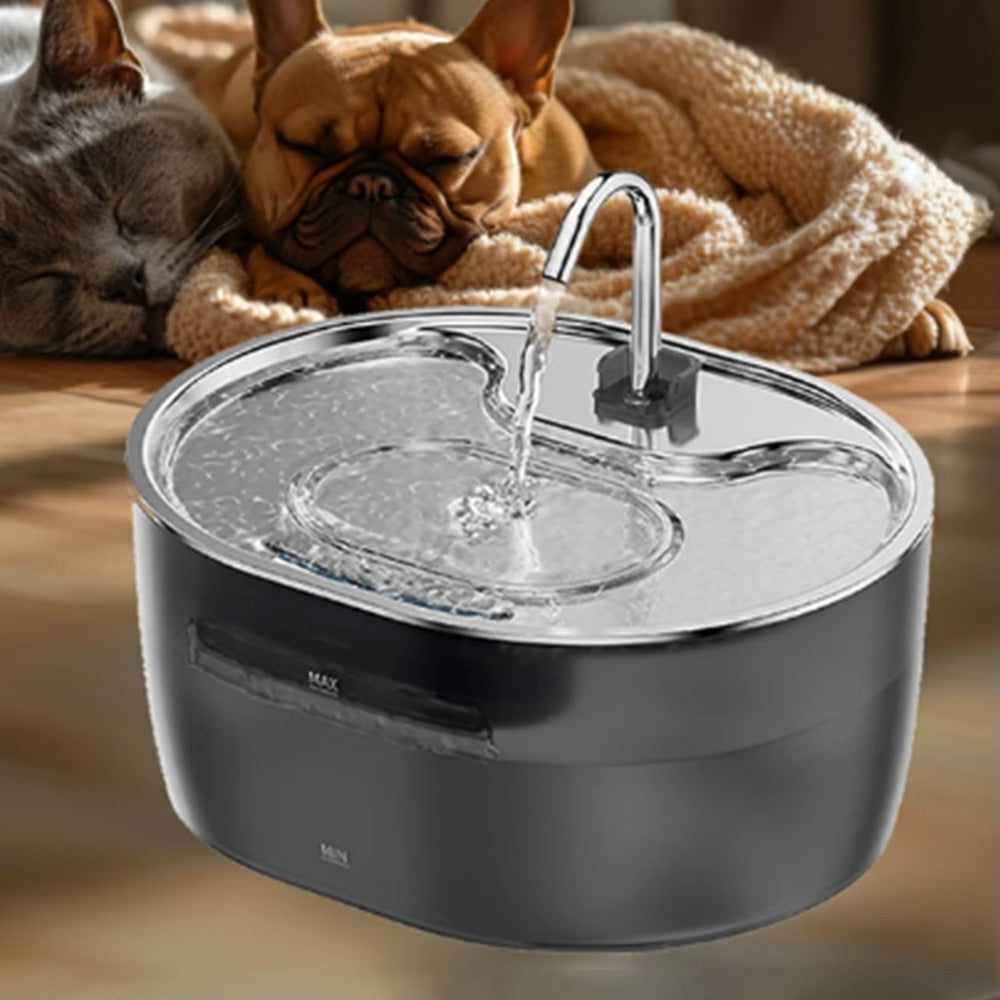 3.2L Cat Water Fountain Dog Bowl Fountains Automatic Pet Dispenser Auto Watering Dish Supplies