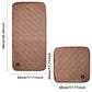 USB Heated Seat Chair Cushion Seat Cushion With 3 Heating Modes-Coffee