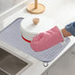 Microfiber kitchen Dish Drying Mat Absorbent Bowl Cup Drainer Kitchen Counter