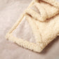 Pet Blanket for Dog Puppy Cat Reversible Flannel Fleece Sherpa Furniture Protector for Sofa Bed Couch