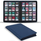 16 Pocket Card Binder 1024 Capacity PVC Free Hard Shell Waterproof Zipper