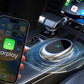 Wireless CarPlay Adapter Plug and Play Zero Delay Compatible with iOS 10+ Android 11+ for Cars After 2016